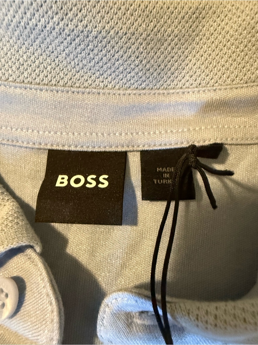 BOSS Hugo Boss P-Press 52 Polo XXL Pastel Blue NWT Regular Fit 50536667 - Picture 2 of 4